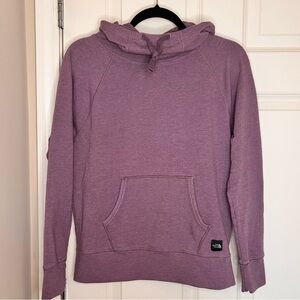 North Face Women's‎ Pullover Hoodie Long Sleeve, Cowl Neck, Purple, Size Small